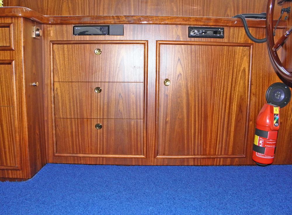 Steuerhaus, Innenausstattung